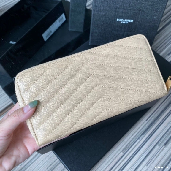 ZIPPY WALLET MONOGRAM YSL 0815